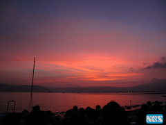 夕暮れ