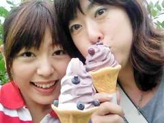 ブルーベリーアイス~☆