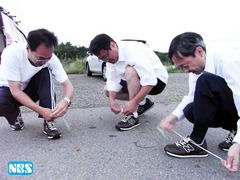 靴を揃えました