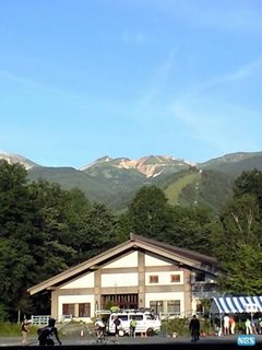 日本百名山のひとつ、乗鞍岳
