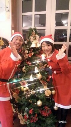 末吉サンタと大谷サンタ