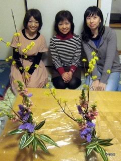 花を活けました