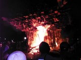 社殿が厄と一緒に焼かれていきます...