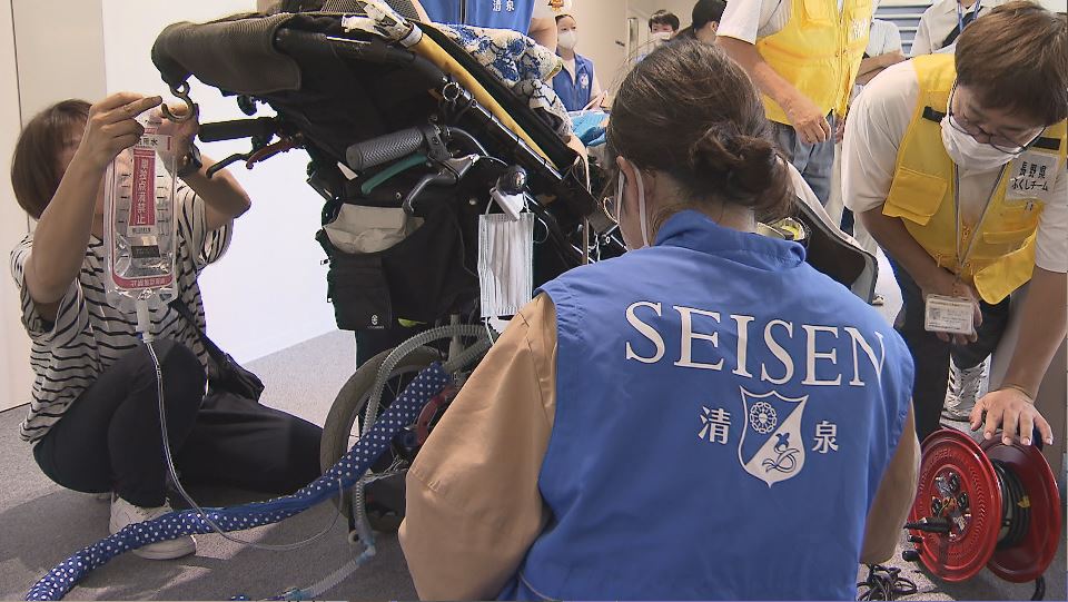5年前の台風災害の教訓踏まえ“初の避難訓練” 人工呼吸器など「医療的