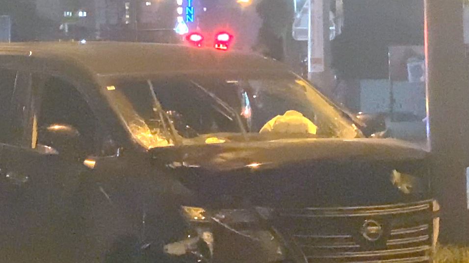 横断歩道を渡っていた87歳女性が車にはねられ死亡　運転していた建設作業員の21歳男を現行犯逮捕