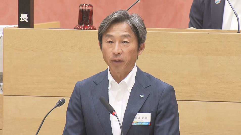 長野市長選は？荻原健司市長「残された任期で事業を着実に進めたい」と進退は明らかにせず