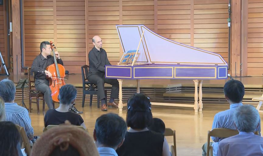 小澤征爾さんゆかりの高原のホール　チェンバロの世界的な演奏家ら招いてコンサート　