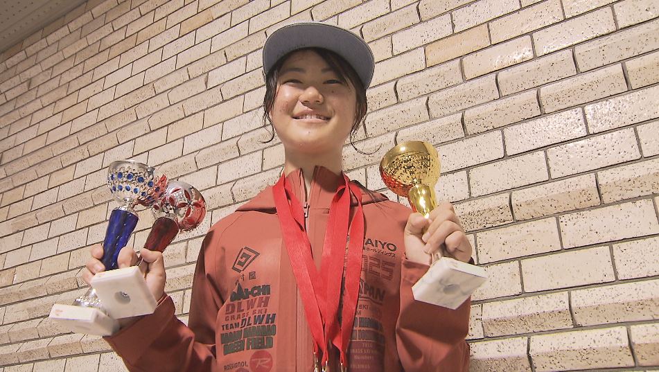 グラススキーで2年連続「3冠」　佐久長聖中1年・沼田佳恭さん（12）　「グラス×アルペン」二刀流で世代を牽引