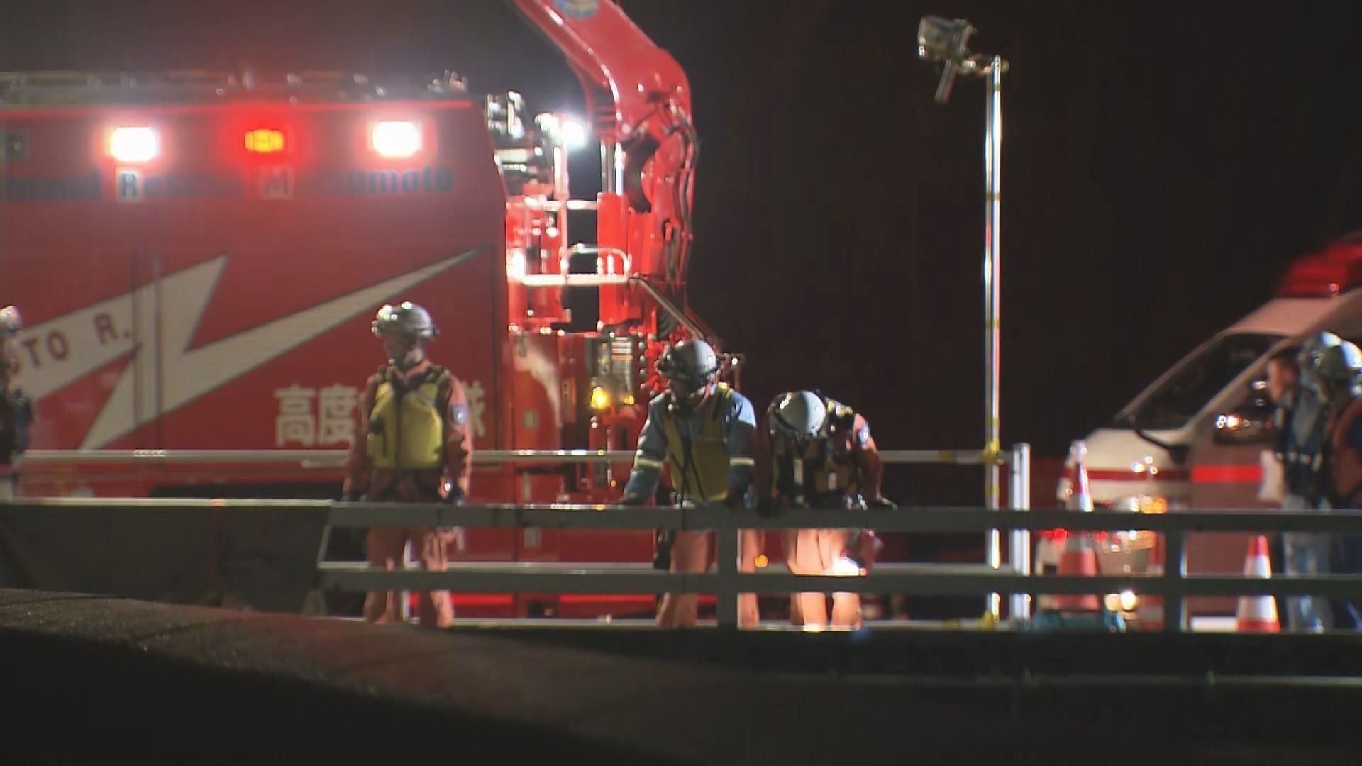 【速報】「ダムで男性が転落した」と通報　30代男性が何らかの作業中に転落か　警察や消防が捜索中