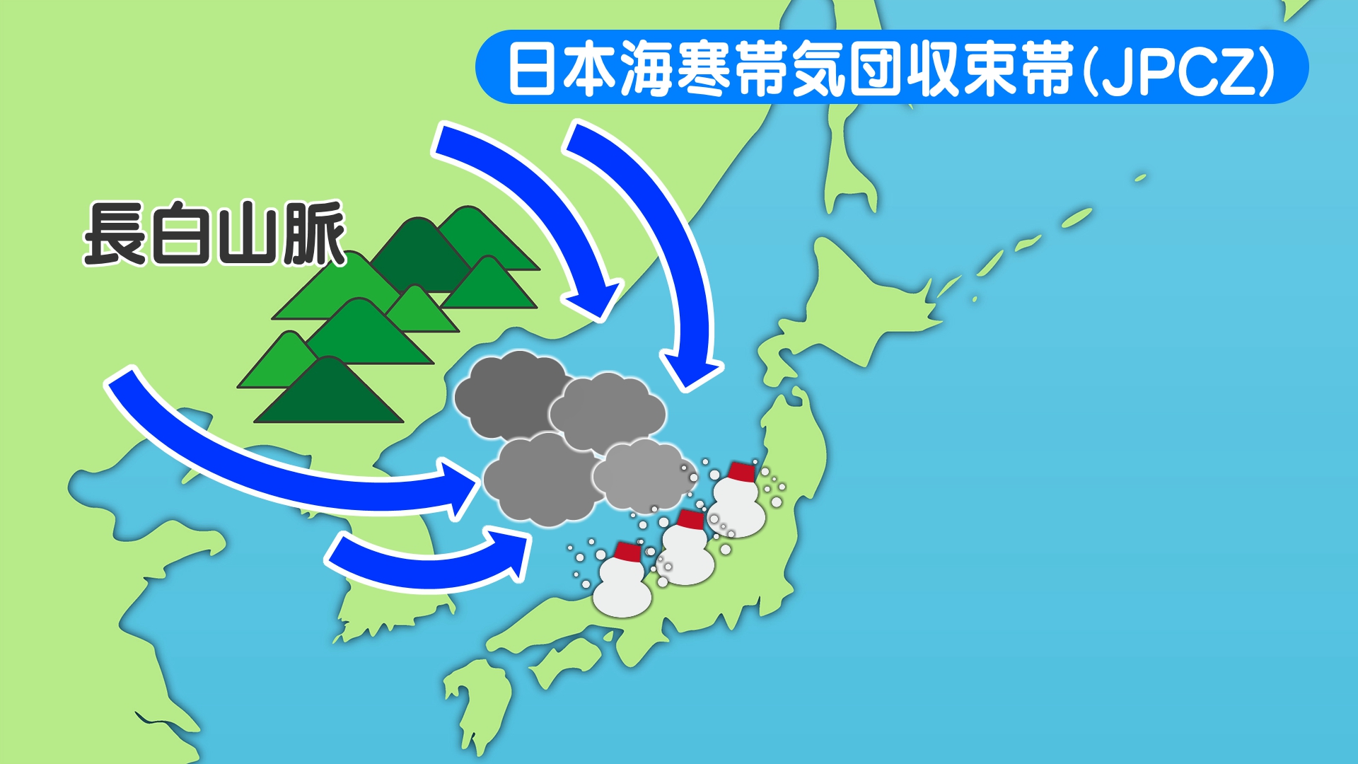 【大雪情報】週末「警報級の大雪」の恐れ　「JPCZ」が南下…雪の強まる時間帯は「2回」　長野県内のピークは？どの地域？　気象予報士が解説