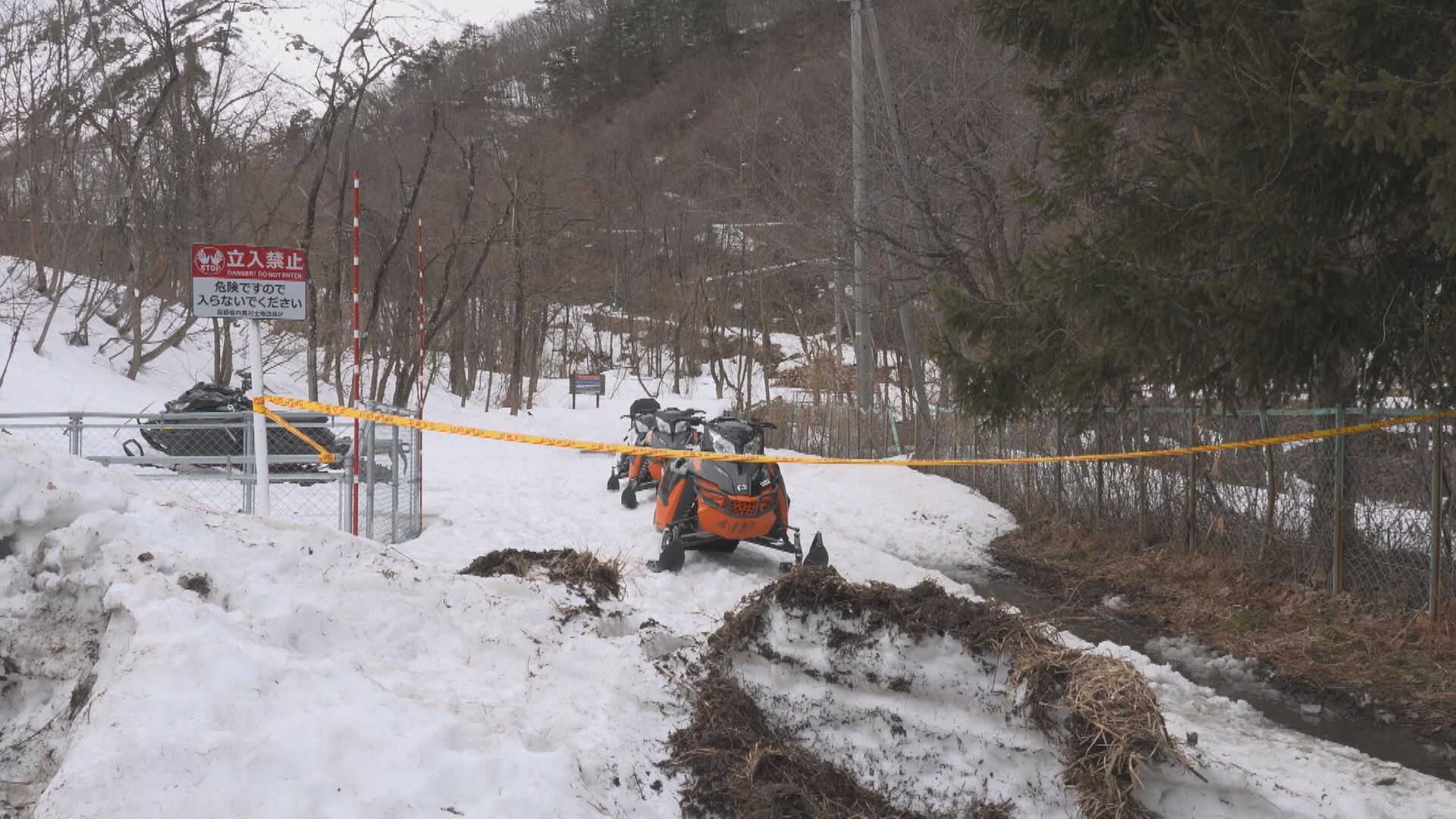 8歳女の子が死亡した事故　スノーモービル体験ツアーに参加　長野県が運営業者に「ツアー中止」指示　事故前から白馬村内の河川敷で無許可で実施