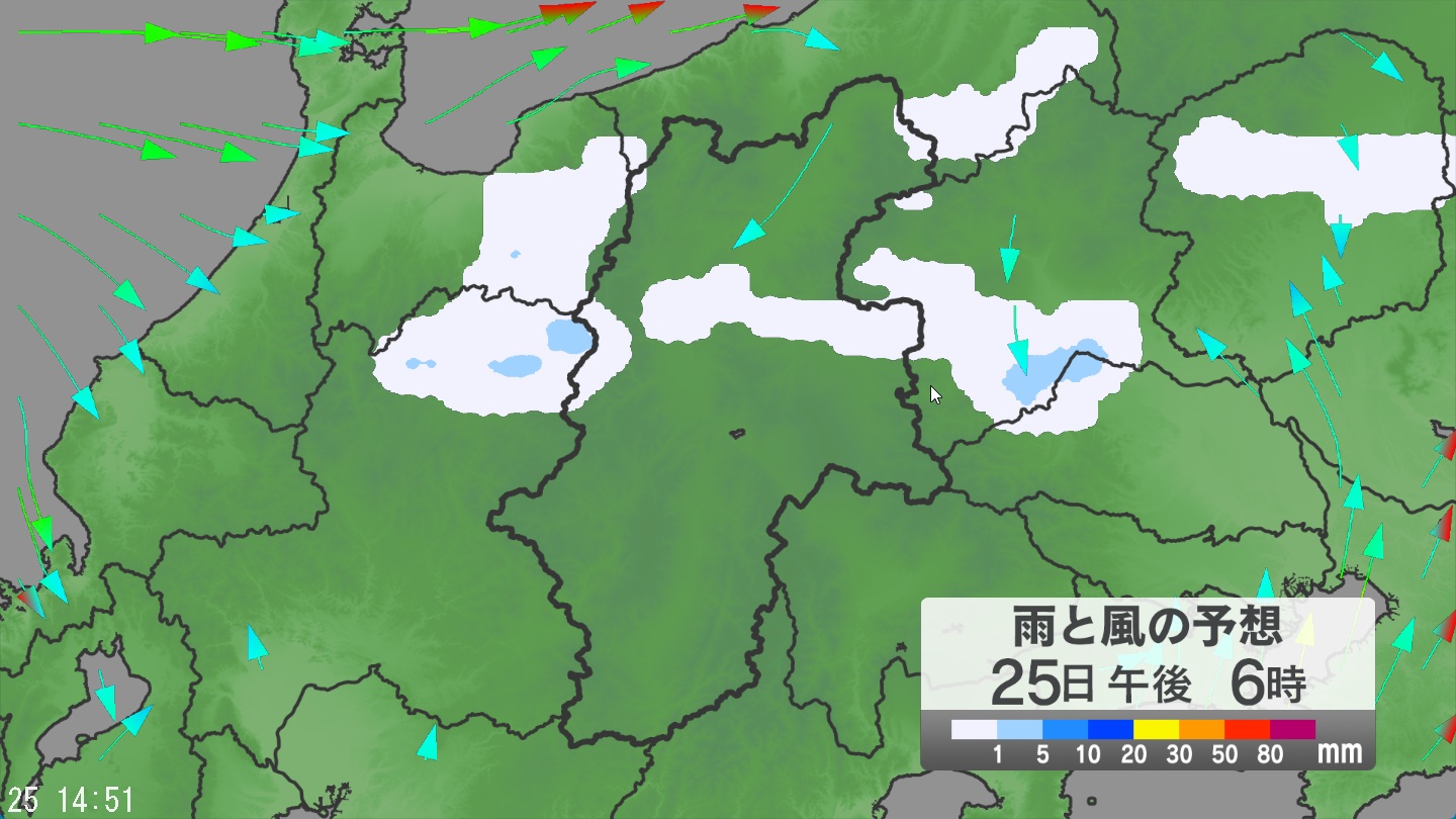 関東甲信地方では局地的な激しい雨、落雷や竜巻などの激しい突風に注意　25日夜遅くにかけて、大気の状態が非常に不安定