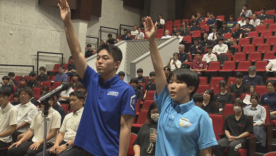 春高バレー県大会へ抽選会　男女115チームが出場　第1シードは男子は「松本国際」女子は「都市大塩尻」