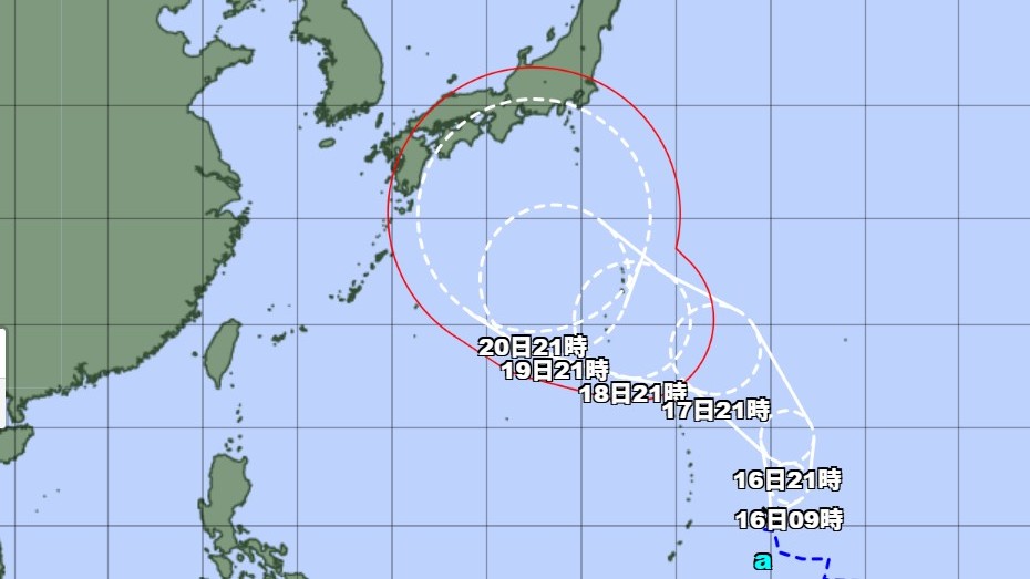 【台風情報】“台風のたまご”熱帯低気圧が12時間以内に「台風」に発達する可能性　今後の進路予想は